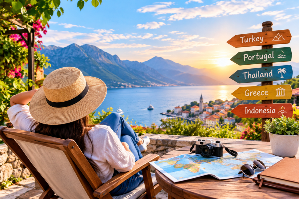 Best Countries for a Relaxing Vacation on a Reasonable Budget