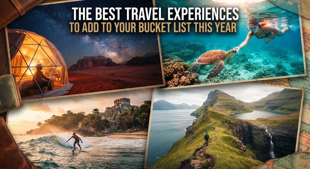 The Best Travel Experiences to Add to Your Bucket List This Year