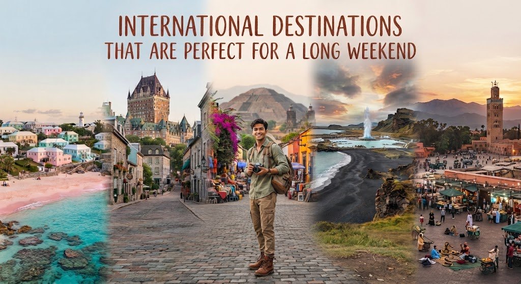International Destinations That Are Perfect for a Long Weekend