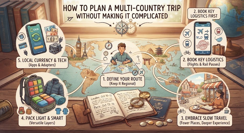 How to Plan a Multi-Country Trip Without Making It Complicated