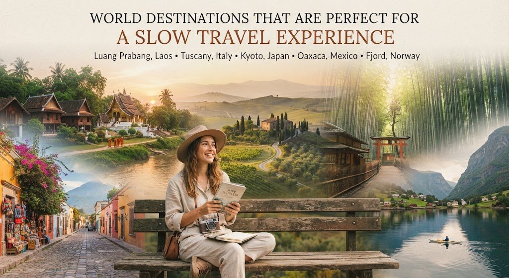 World Destinations That Are Perfect for a Slow Travel Experience